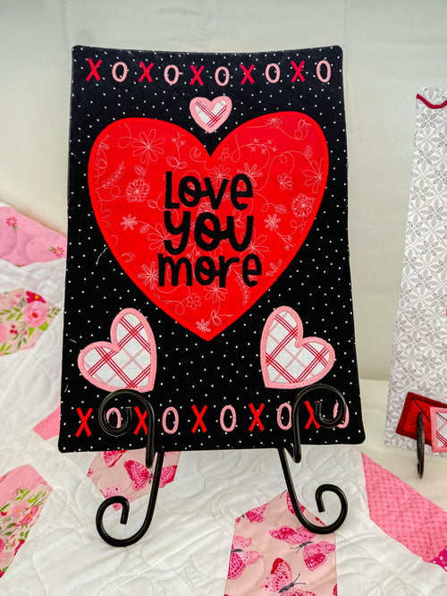 Love You More Valentine Pennant Kit