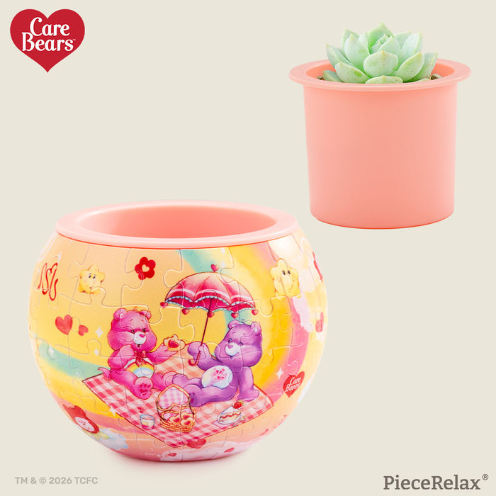 With Care Bears™, every day feels like a pink dream. Soft, sweet, and full of love—just like your favorite puzzle.