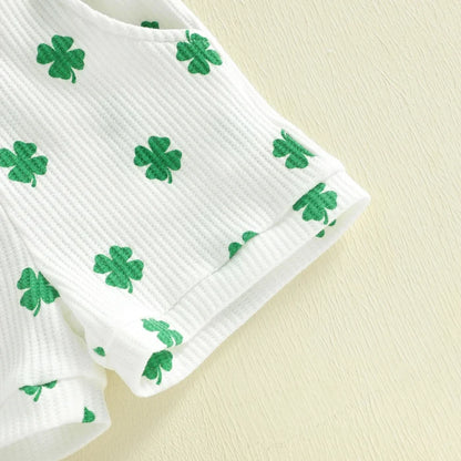LUCKY CLOVER Waffle Knit Outfit