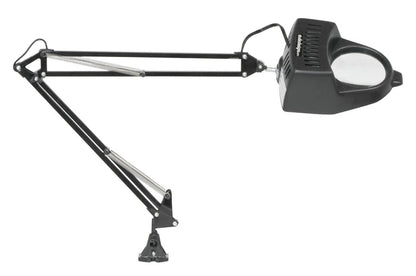 Magnifying Desktop Lamp for Craft/Sewing/Hobbies/Reading with Clamp Base and LED Bulb Black 12308