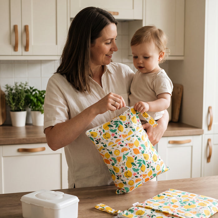 Mama Koala Wet Dry Bags (2 Pack) -Cheerful Summer