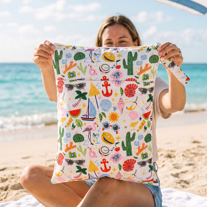 Mama Koala Wet Dry Bags (2 Pack) -Cheerful Summer