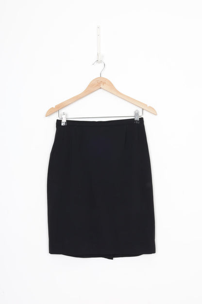 Max Mara Womens Black Mini Skirt Size 12
