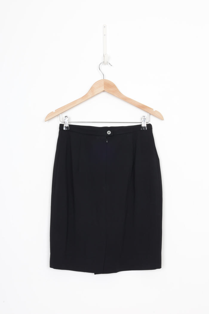 Max Mara Womens Black Mini Skirt Size 12