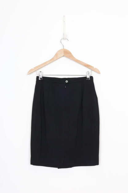 Max Mara Womens Black Mini Skirt Size 12