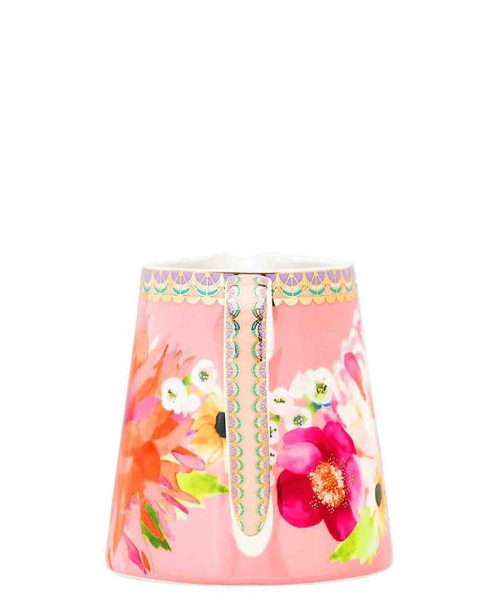 Maxwell & Williams T's & C's Dahlia Daze Creamer 230ML Pink Gift Boxed