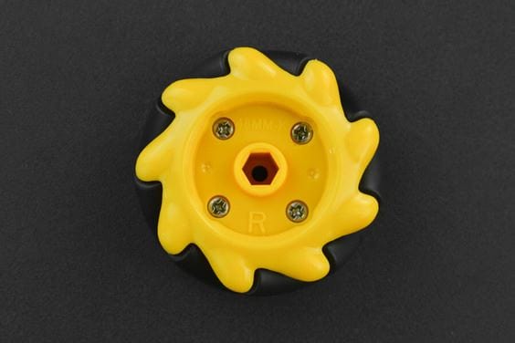 Mecanum Wheel (48mm) - Right [Discontinued] by DFRobot - The Pi Hut