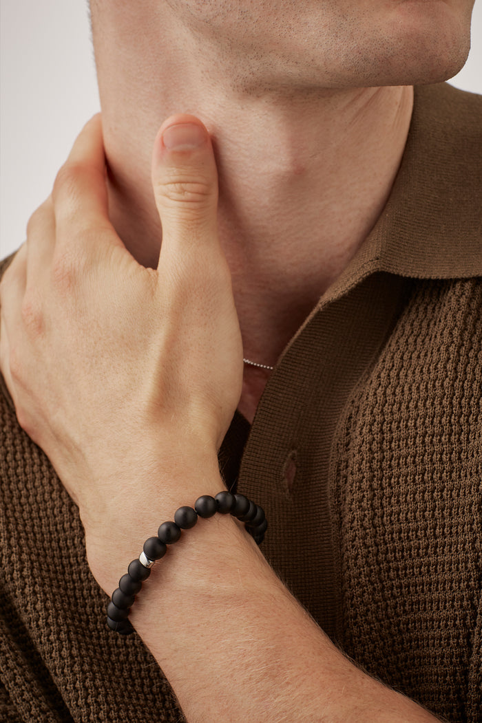 Men's Black Onyx Bracelet