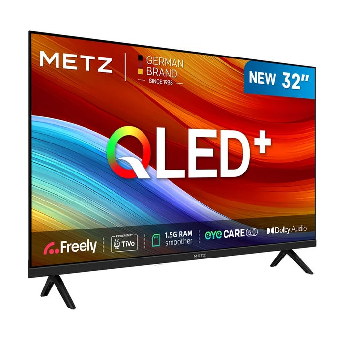 Metz 32MQH6800ZUK 32 Inch HD Smart QLED TV with Freely Power By TiVo 32 Inch
