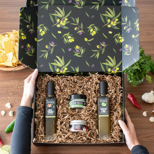 Mexican Chimichurri Shrimp Tacos Recipe Gift Kit