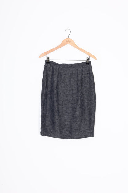 Michel Rene Womens Grey Skirt Size 42