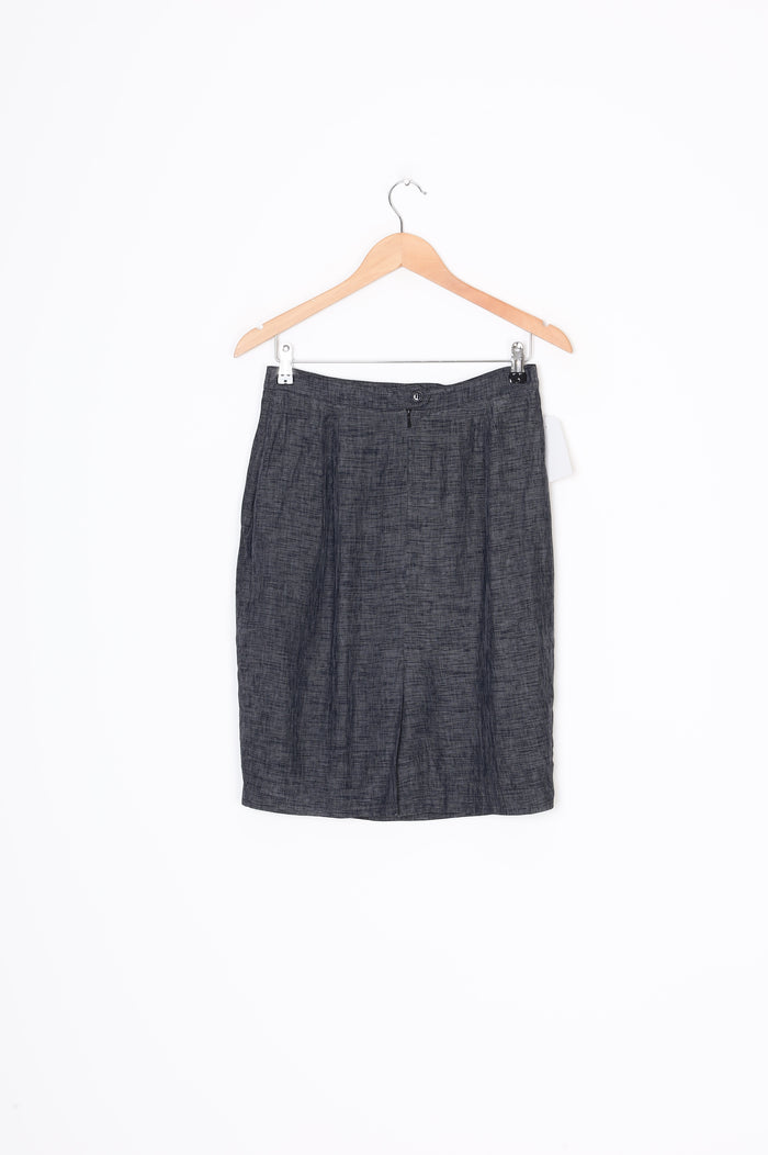 Michel Rene Womens Grey Skirt Size 42
