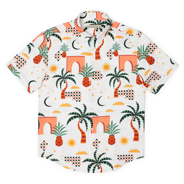 RSVLTS RSVLTS Bamboo Short Sleeve Shirt Mirage – Bamboo Short Sleeve Shirt Mirage – Bamboo Short Sleeve Shirt