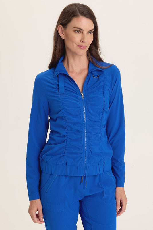 Wearables Momentum Whisper Stretch Ruched Active Jacket