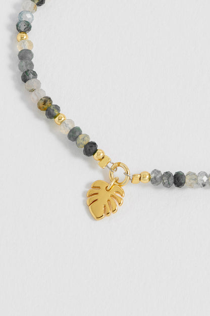 Monstera Leaf Amelia Bracelet