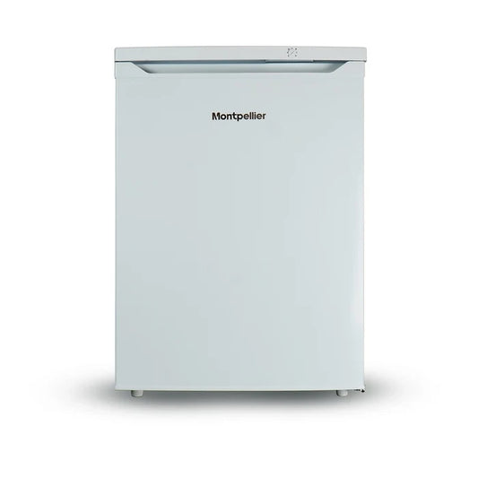 Montpellier MDAUCFZ60W Freestanding 60cm Under Counter Freezer White – E Rated White