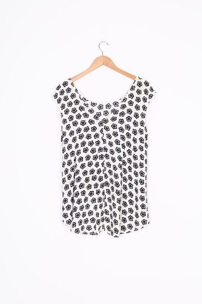 Moochi Womens White Top Size 14