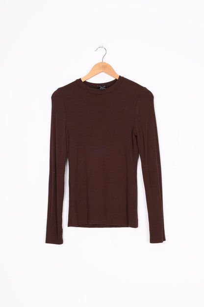 Mossman Womens Brown Top Size 12