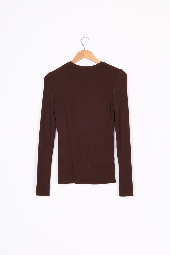Mossman Womens Brown Top Size 12