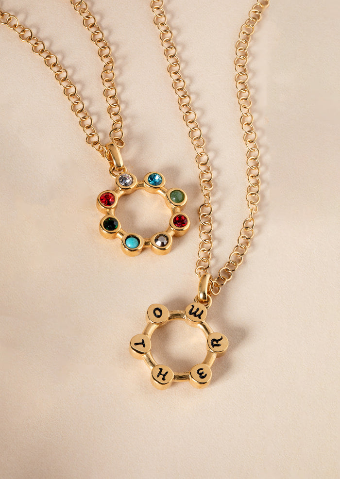 Mother Hidden Message Acrostic Necklace