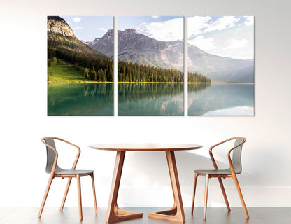 Mountain Lake Canvas Print #7218