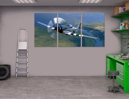 Mustang Aircraft Canvas Print #3181