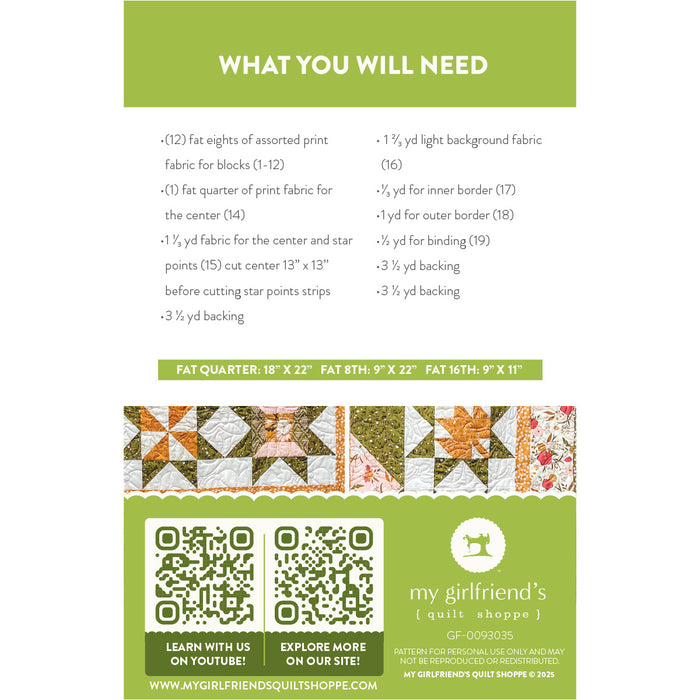 My First Quilt (Downloadable Sewing Pattern)