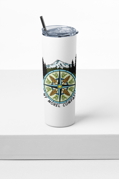 My Morel Compass 20oz Steel Travel Mug