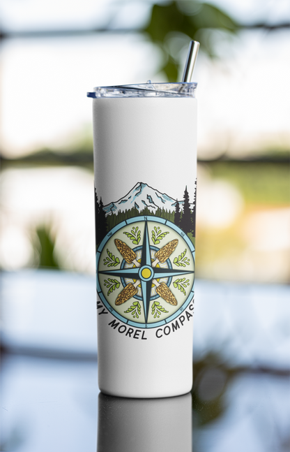 My Morel Compass 20oz Steel Travel Mug
