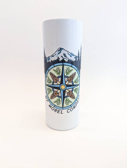 My Morel Compass 20oz Steel Travel Mug