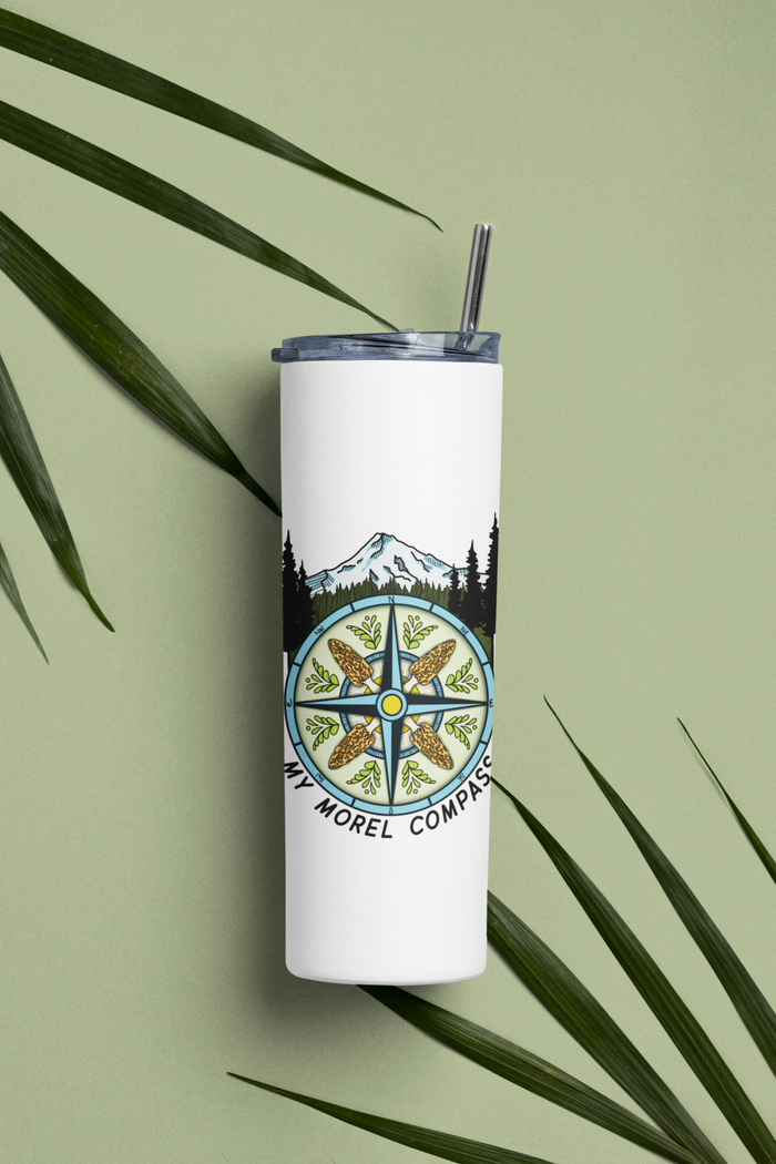 My Morel Compass 20oz Steel Travel Mug