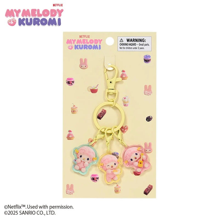 My Sweet Piano Acrylic Keychain (My Melody & Kuromi Netflix Series) Accessory Japan Original