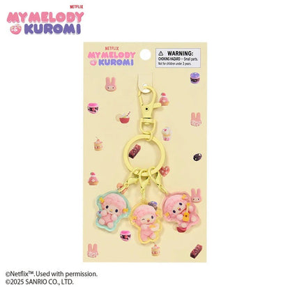 My Sweet Piano Acrylic Keychain (My Melody & Kuromi Netflix Series) Accessory Japan Original