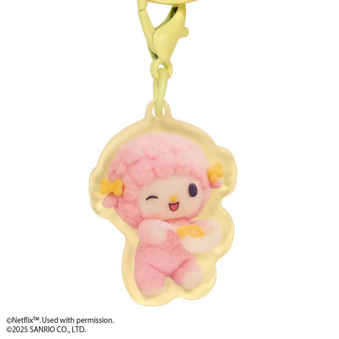 My Sweet Piano Acrylic Keychain (My Melody & Kuromi Netflix Series) Accessory Japan Original