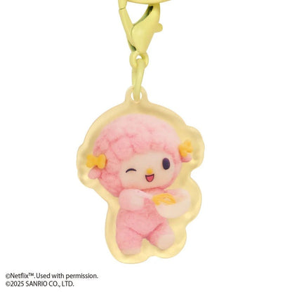 My Sweet Piano Acrylic Keychain (My Melody & Kuromi Netflix Series) Accessory Japan Original