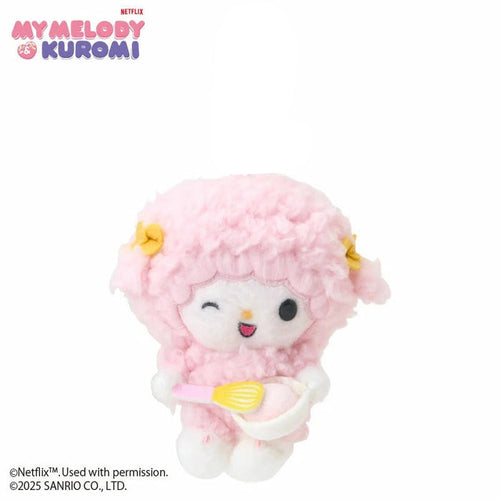 My Sweet Piano Winking Plush Mascot Keychain (My Melody & Kuromi Netflix Series) Accessory Japan Original