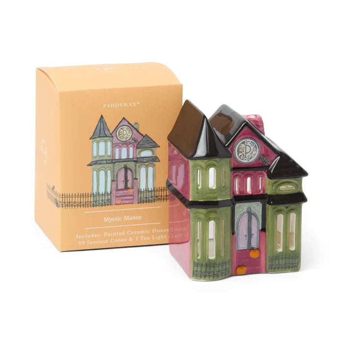 Mystic Manor Incense & Tea Light Holder