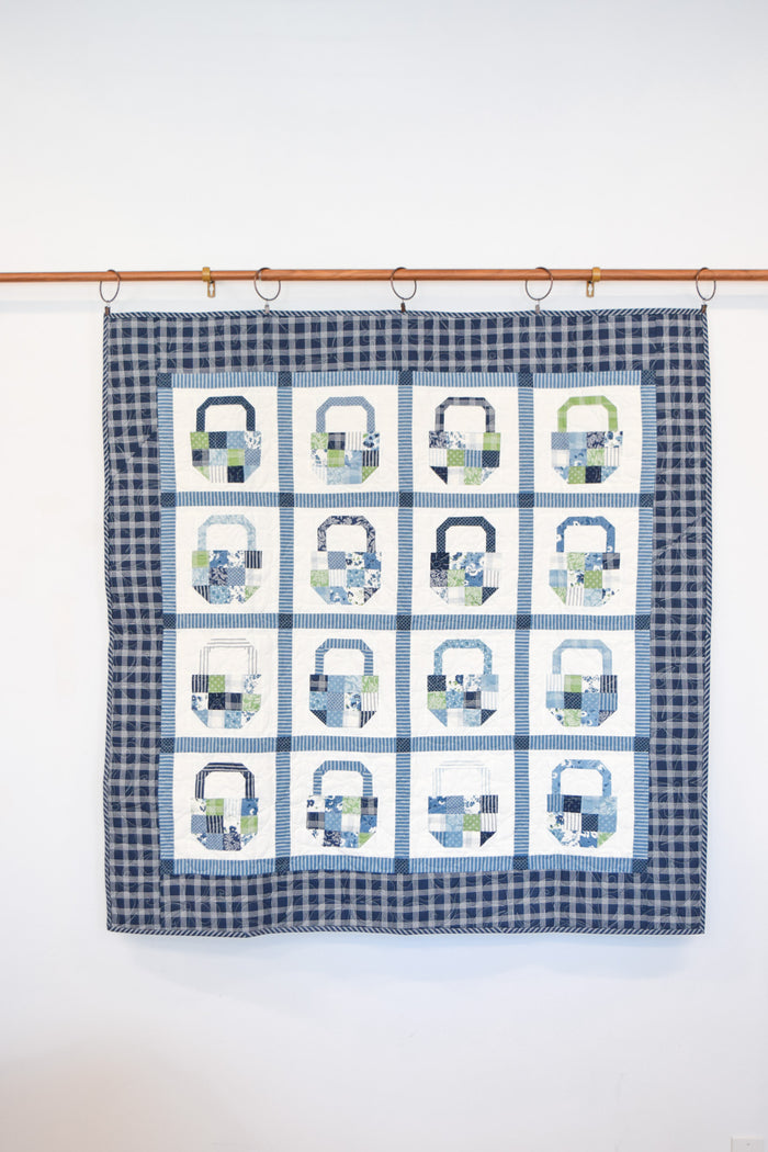 Nantucket Baskets Quilt Finishing Kit