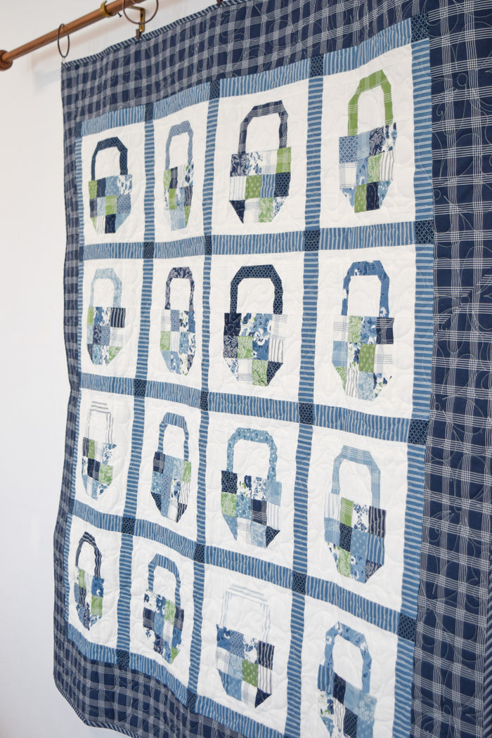 Nantucket Baskets Quilt Finishing Kit