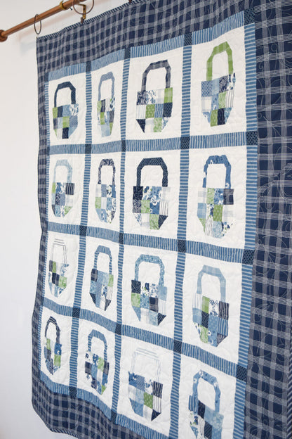 Nantucket Baskets Quilt Finishing Kit