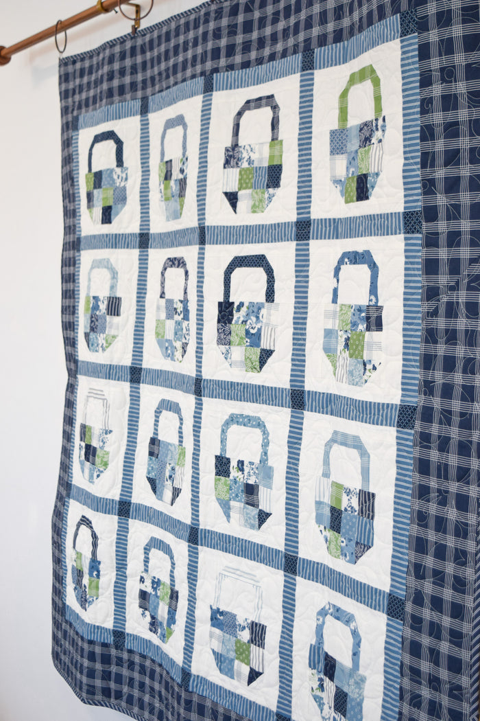 Nantucket Baskets Quilt Finishing Kit