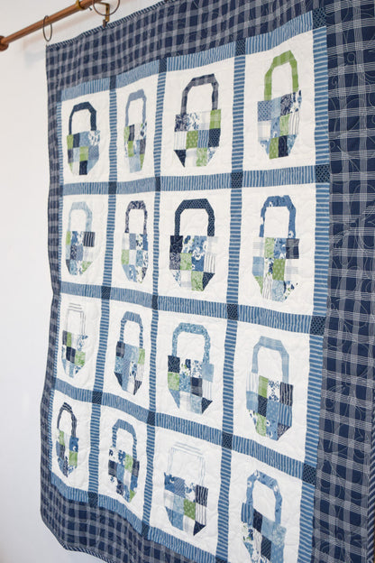 Nantucket Baskets Quilt Finishing Kit