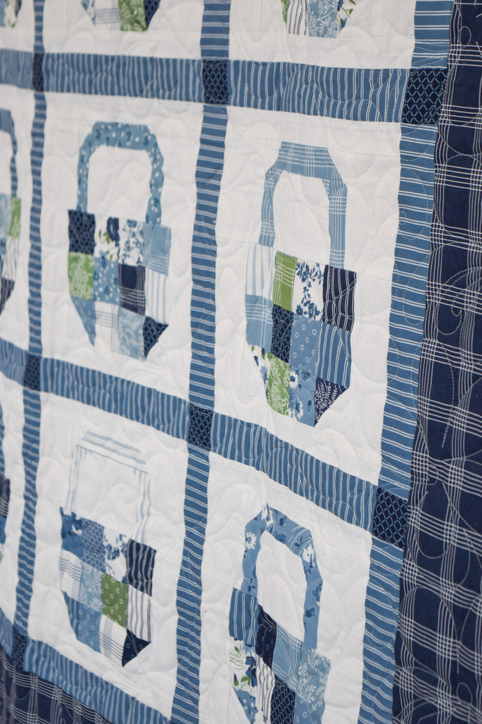 Nantucket Baskets Quilt Finishing Kit