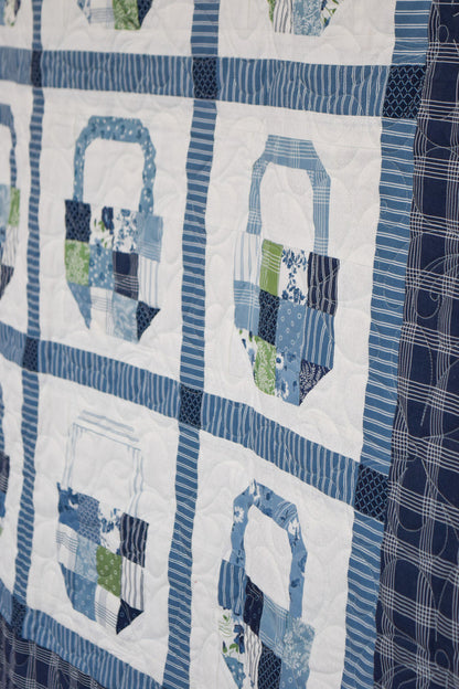 Nantucket Baskets Quilt Finishing Kit