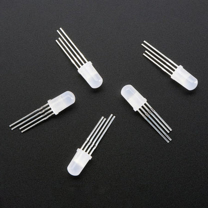 NeoPixel Diffused 5mm Through-Hole LED - 5 Pack by Adafruit - The Pi Hut