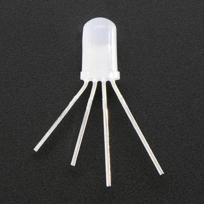 NeoPixel Diffused 5mm Through-Hole LED - 5 Pack by Adafruit - The Pi Hut