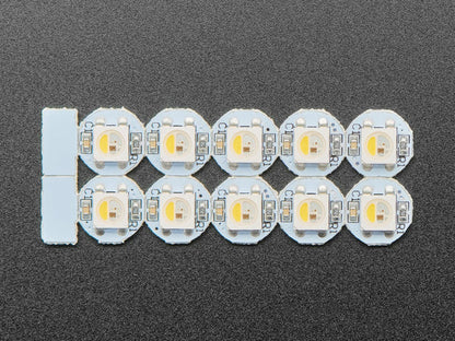 NeoPixel RGBW Mini Button PCB - Pack of 10 by The Pi Hut - The Pi Hut