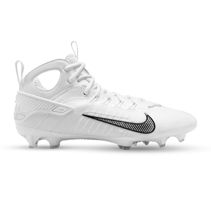 Nike Huarache 9 Elite Lacrosse Cleats - White/Black