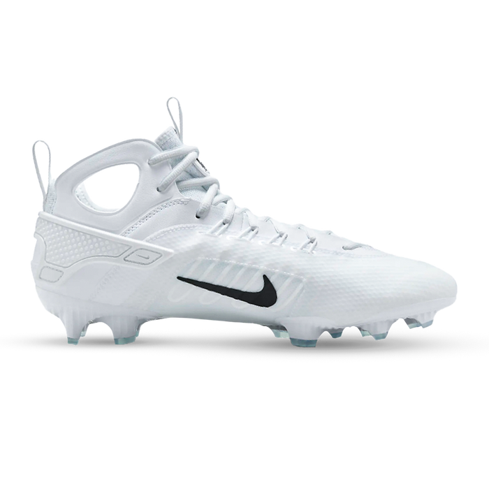 Nike Huarache 9 Elite Lacrosse Cleats - White/Black