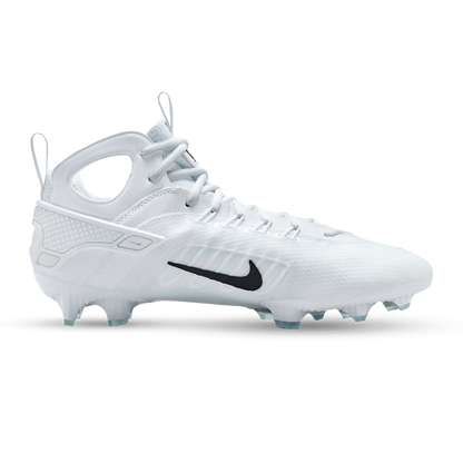 Nike Huarache 9 Elite Lacrosse Cleats - White/Black